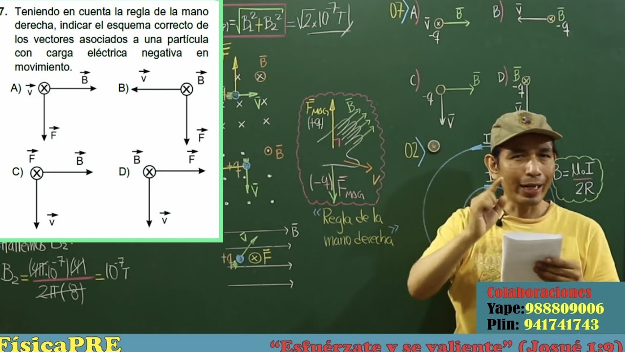 En VIVO :Electromagnetismo I-Pre San Marcos  2020 II-Semana 14