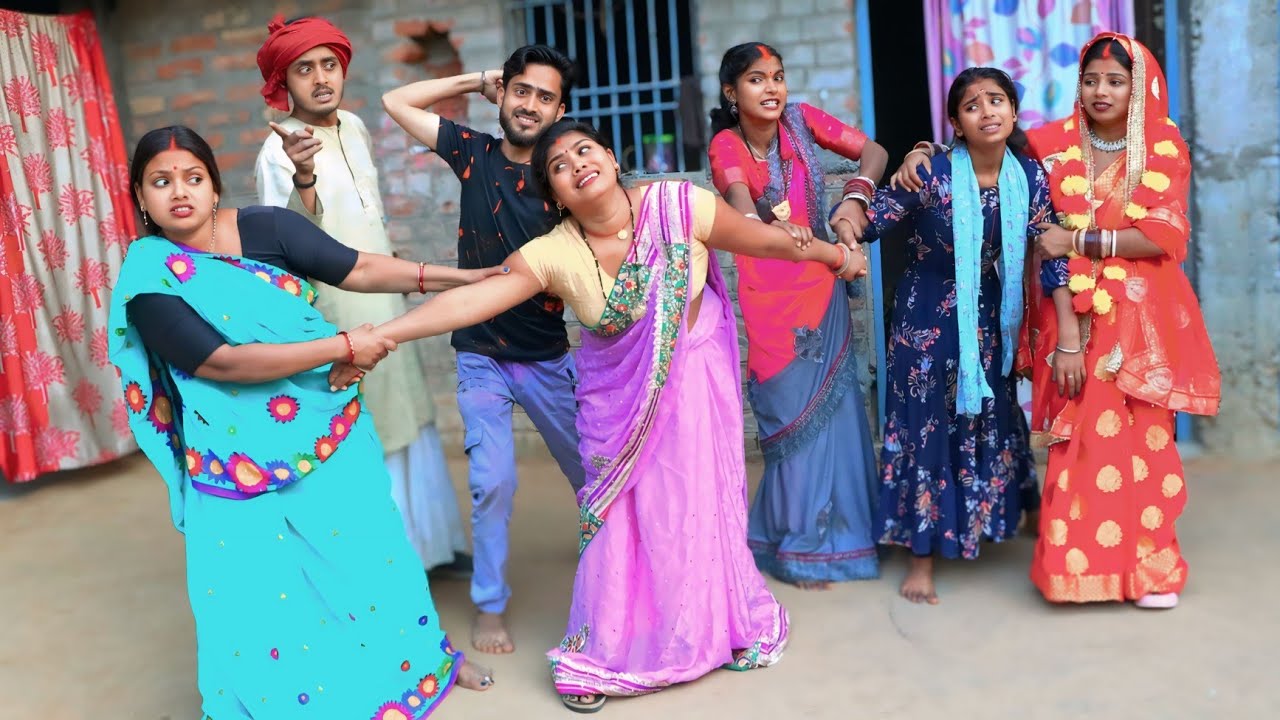  भागी हुई औरत जब घर आती हैं तो देखिए क्या होता हैं दुर्दशा | Ganv Wala Comedy | Dehati Tadka