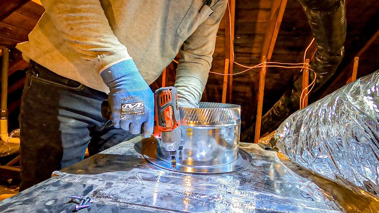 Repairing HVAC Ductwork In ATTIC