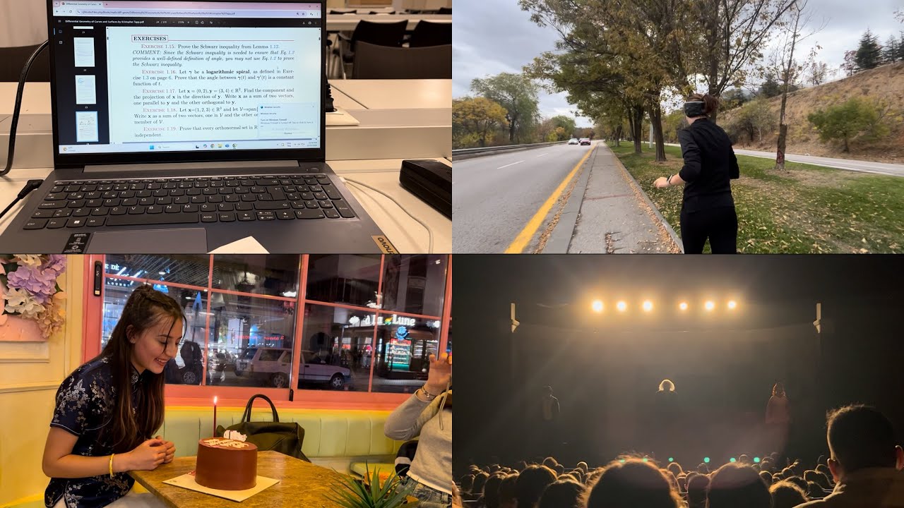 üniversitede dopdolu bir hafta || hacettepe vlog