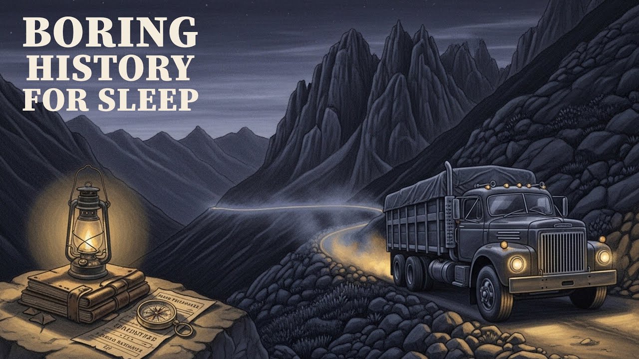 Crossing the Andes || A 1950s High Altitude Trucker's Journey | Boring History | Mountain Wind ASMR