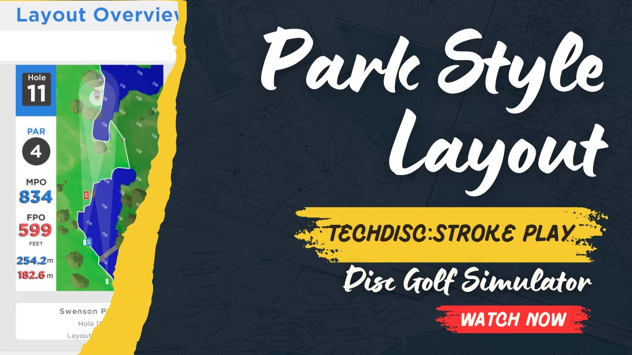 Tech Disc Stroke Play: Park Style