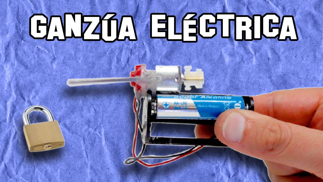 🔴 Как сделать очень простую электрическую отмычку - Домашние опыты - LlegaExperimentos