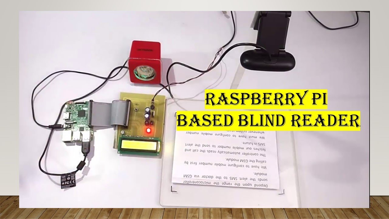Raspberry Pi based Blind Reader using OCR