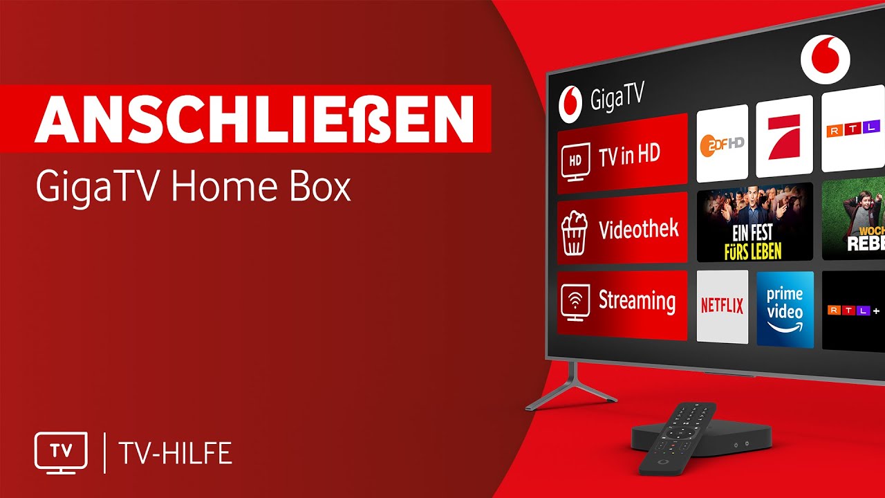 Vodafone GigaTV Home Box: Anschließen
