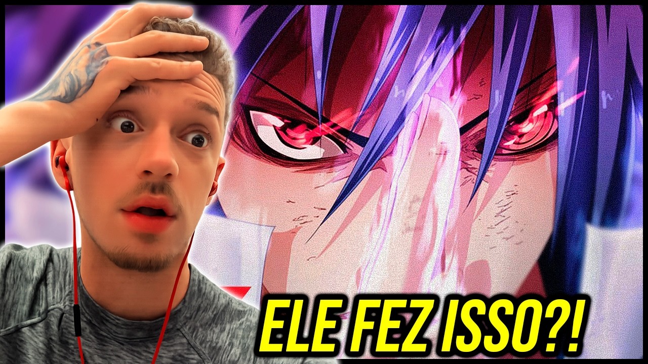 EU NÃO ESPERAVA ISSO… 😳 | REACT RAP DO SASUKE (Naruto)