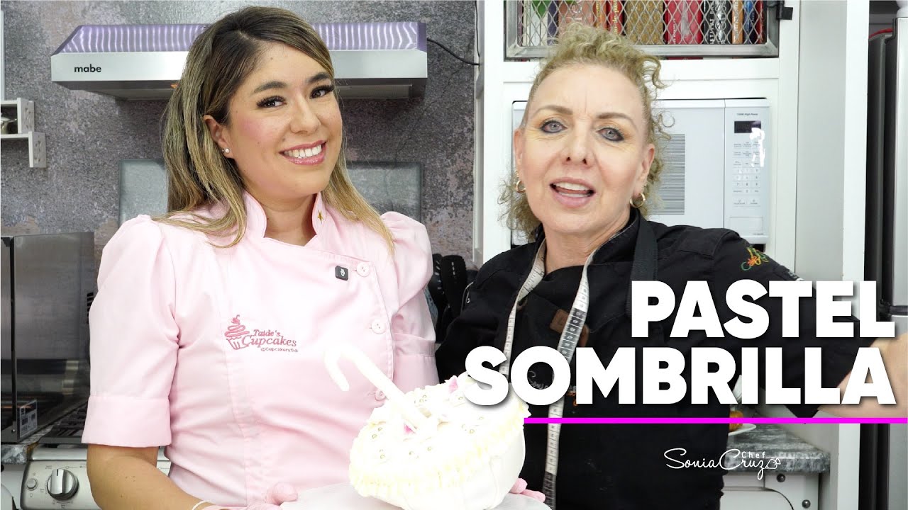 Pastel Sombrilla con Taide Ruiz