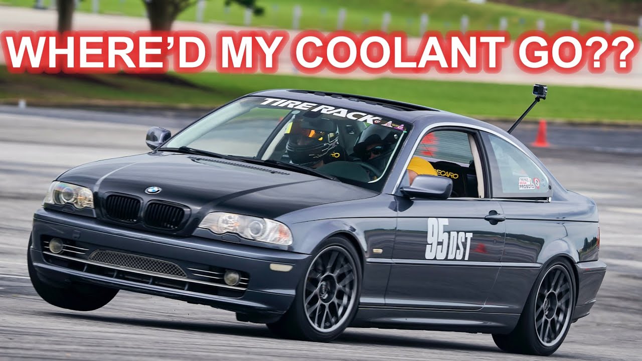 My Autocross 330ci is losing coolant and has a weird vibration. Did I blow the head gasket? 