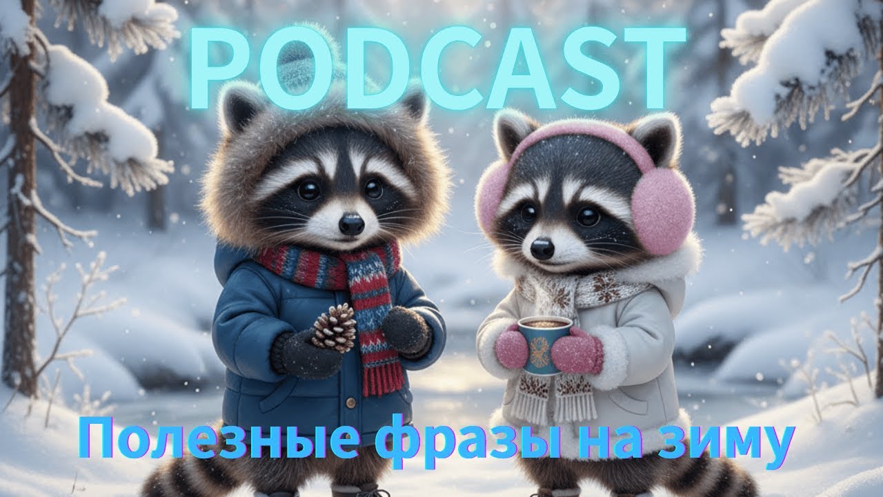 【LEARN RUSSIAN EASILY】Podcast : Cold? No problem! Useful Russian Winter Phrases