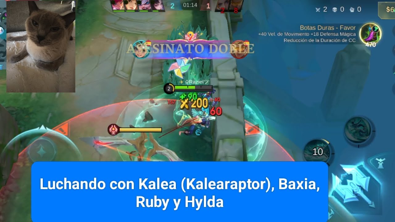 Mobile Legends. Ranks con Kalea,  Baxia counterpick, Ruby y Hylda