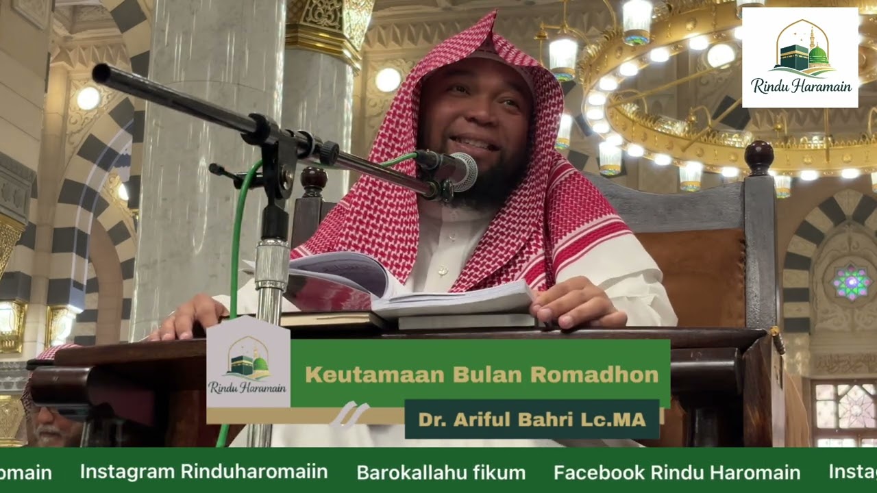 Live 09 Maret 2026 | Ustadz Dr. Ariful Bahri Lc.Ma | Kajian rutin bahasa Indonesia di Masjid Nabawi 
