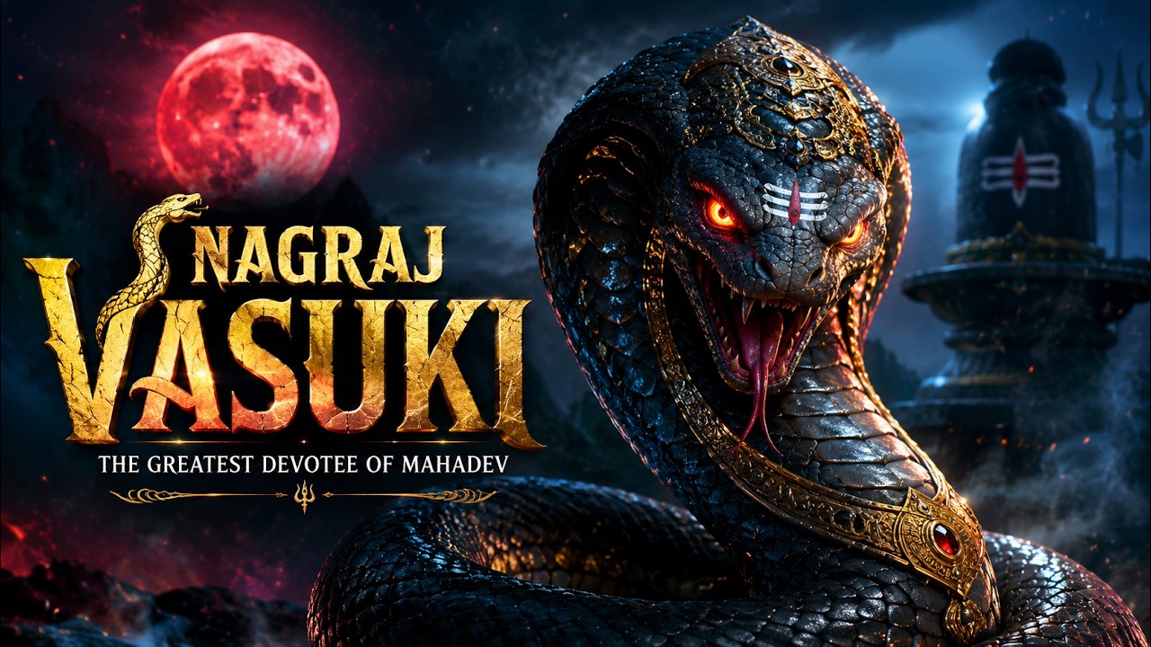 Nagraj Vasuki The Greatest Devotee of Mahadev | Full Mythology Story