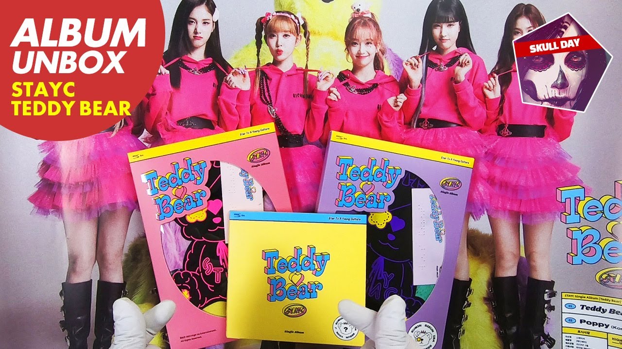 🌸UNBOXING STAYC TEDDY BEAR🌸Single Album Reaction (DIGIPACK, PHOTOBOOK) 스테이씨 테디베어 싱글 4집 앨범