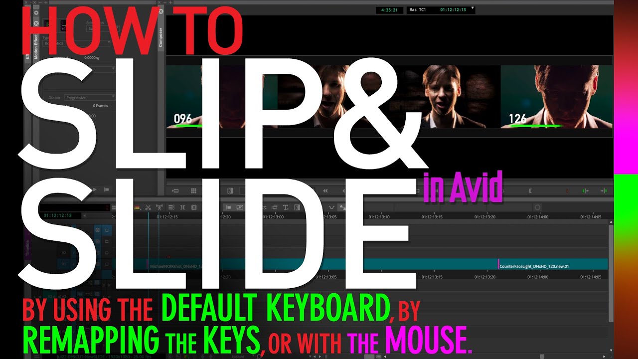 How to SLIP & SLIDE in Avid - Everything