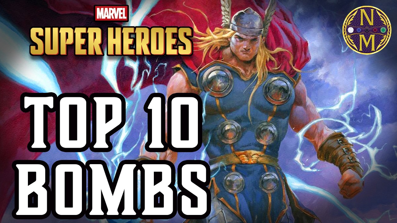 ТОП-10 карт MTG: САМЫЕ СИЛЬНЫЕ карты в Marvel Super Heroes &mdash; они понадобятся вам на пререлизе!