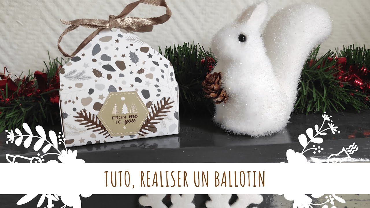 COMMENT REALISER UN JOLI BALLOTIN AVEC L'OUTIL ENVELOPPE... [TUTO]