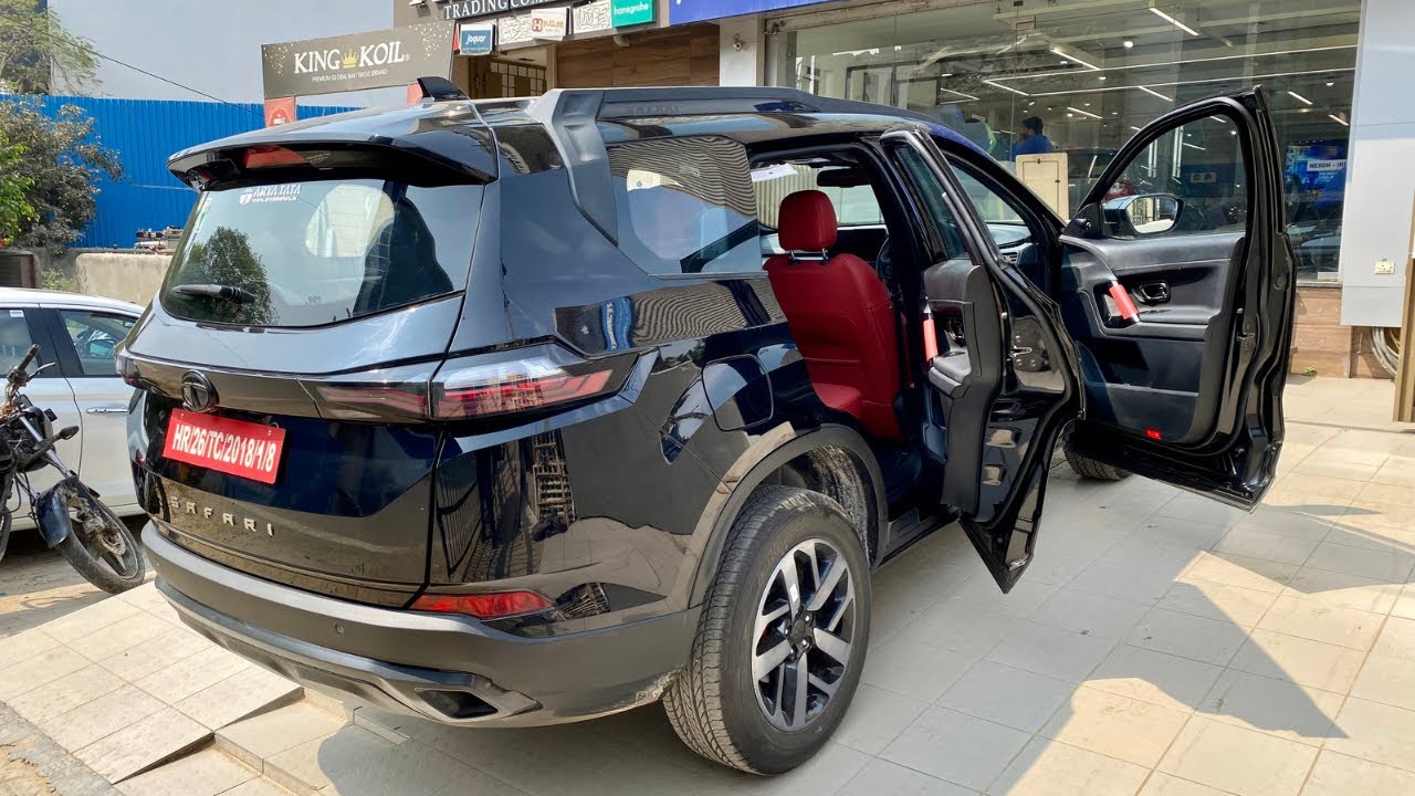 XUV700 का Rival 💪- New Tata Safari Red Dark Edition 2023 XZA+ (O)