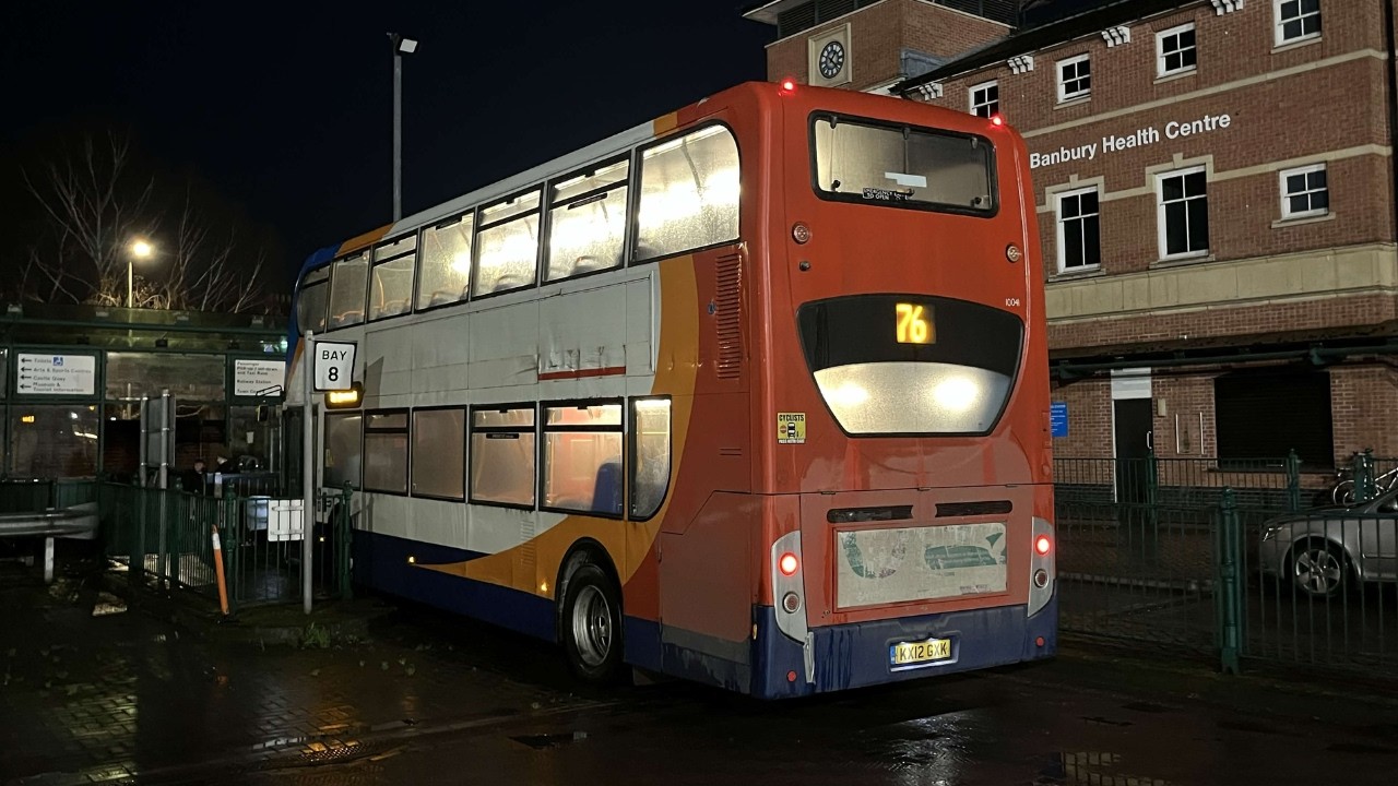 Stagecoach Midlands 10041 KX12GXK | Voith €5 Enviro400