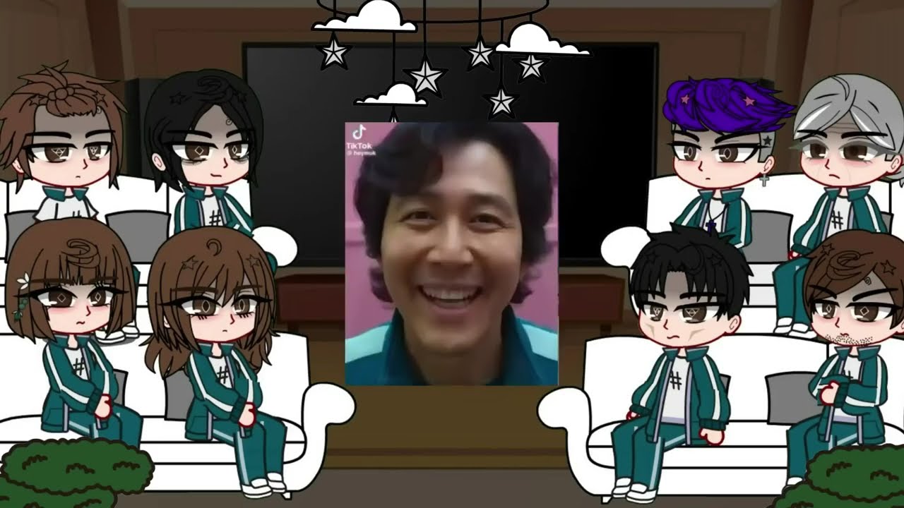 Squid Game S2 Reacts to S1| Season 2 | Gacha React [Ru/Eng]