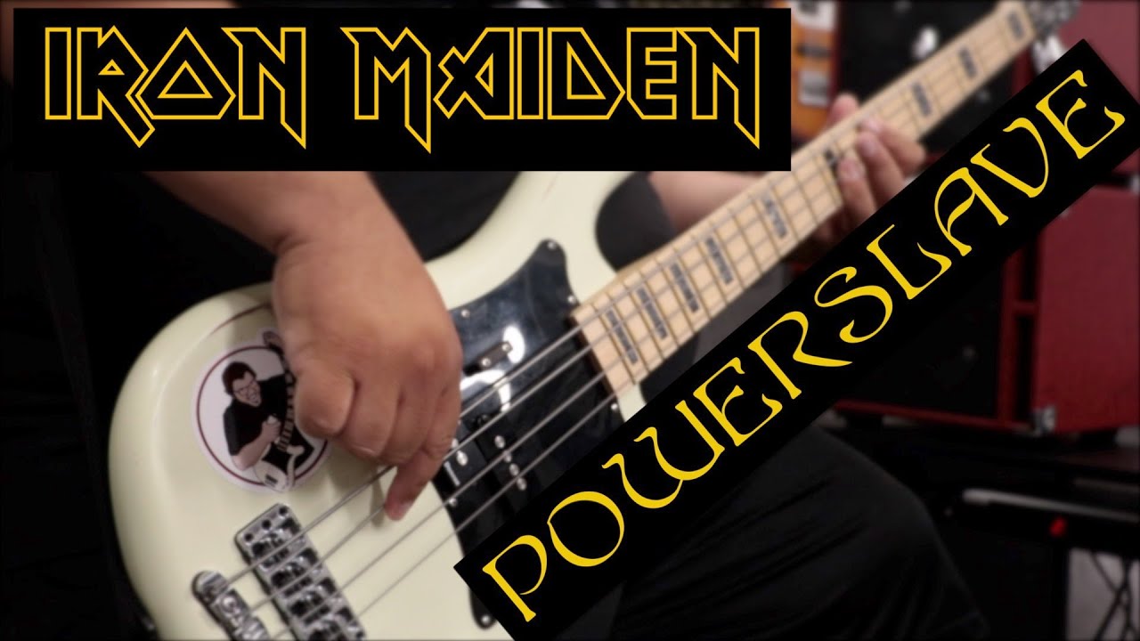[BASS COVER] Iron Maiden - Powerslave