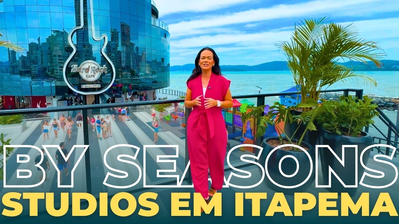 Studio MOBILIADO na quadra do mar de Itapema Próximo ao Hard Rock Café