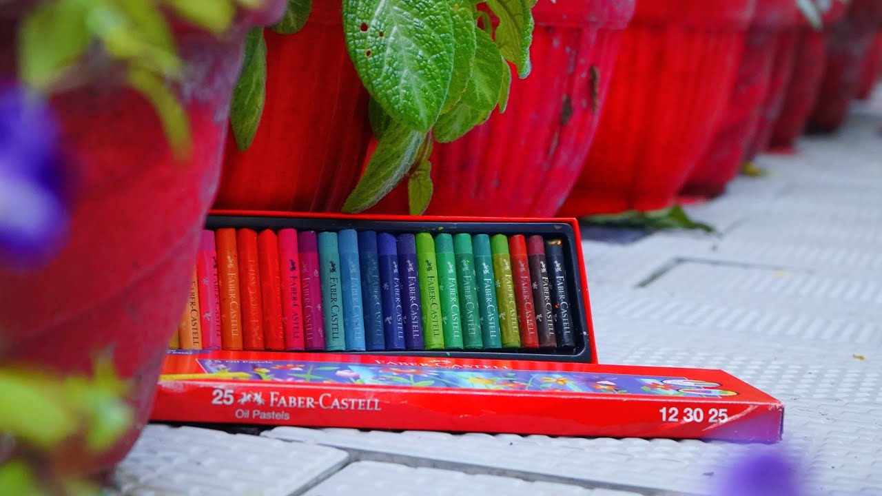 Oil Pastels UNBOXING |ശരിയായ രീതിയിൽ OIL PASTELS  വച്ച് എങ്ങെ വരയ്ക്കാം|DayDreamer Merin