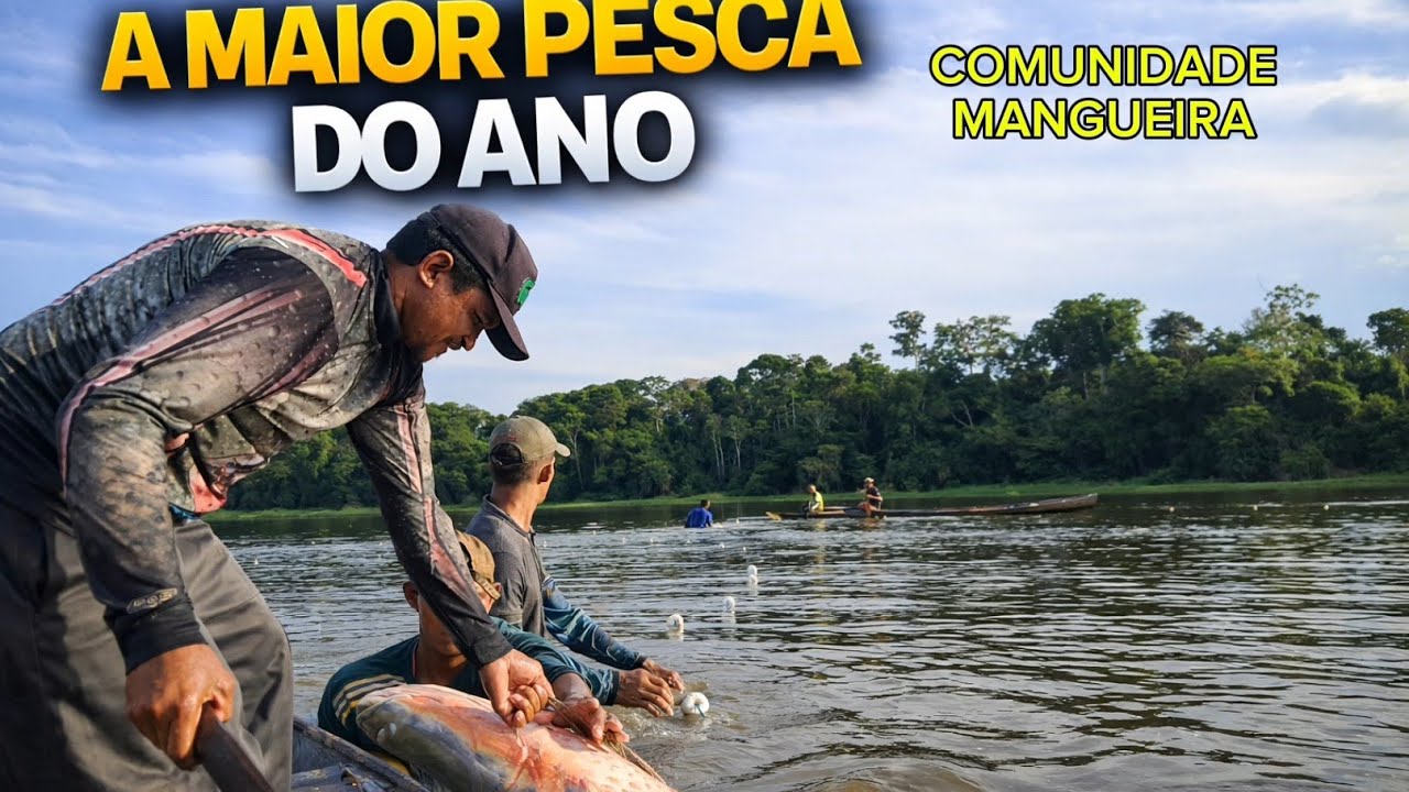 PESCARIA E MANEJO DO PIRARUCU PARTE DOIS 