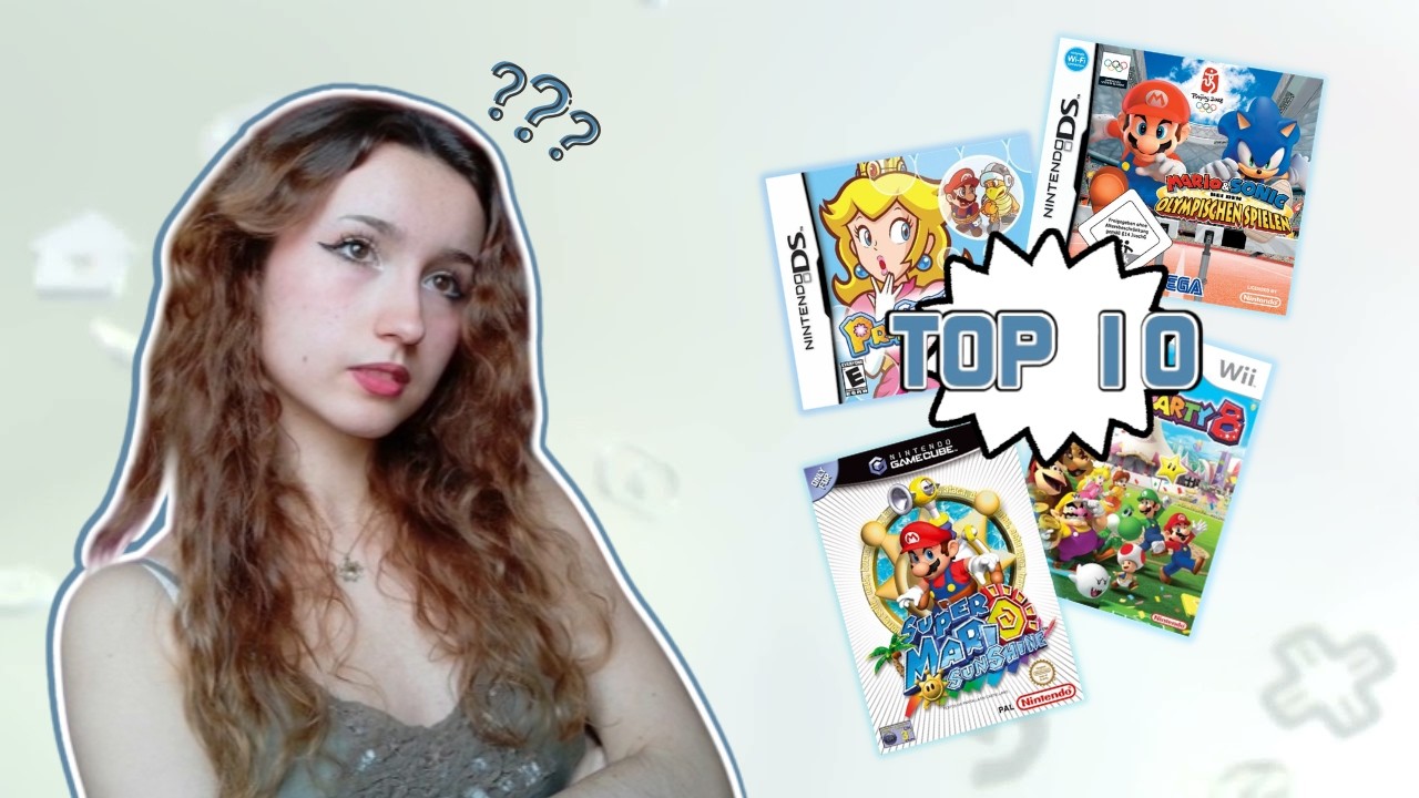✧⭒『 Haciendo mi TOP 10 de JUEGOS de NINTENDO 』⭒✧