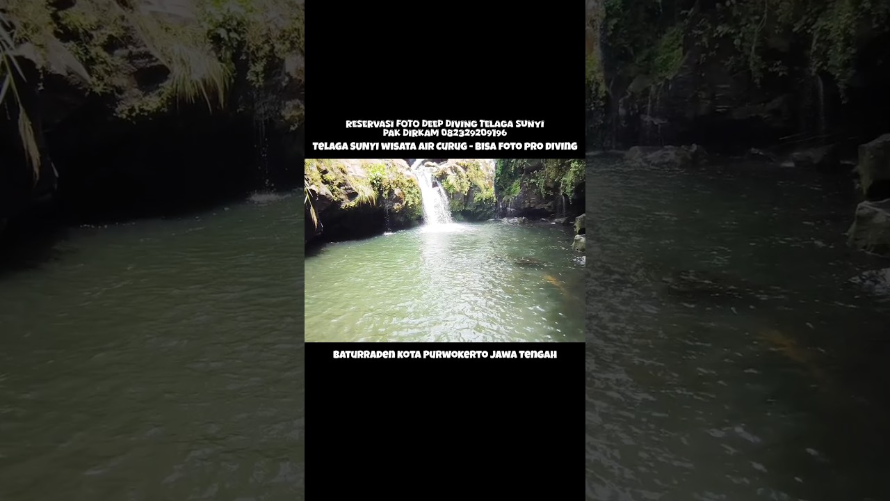 Anak2 Dewasa Harus Dalam Pengawasan Dalam Air 5 Meter TELAGA SUNYI Baturraden Wisata Kota Purwokerto