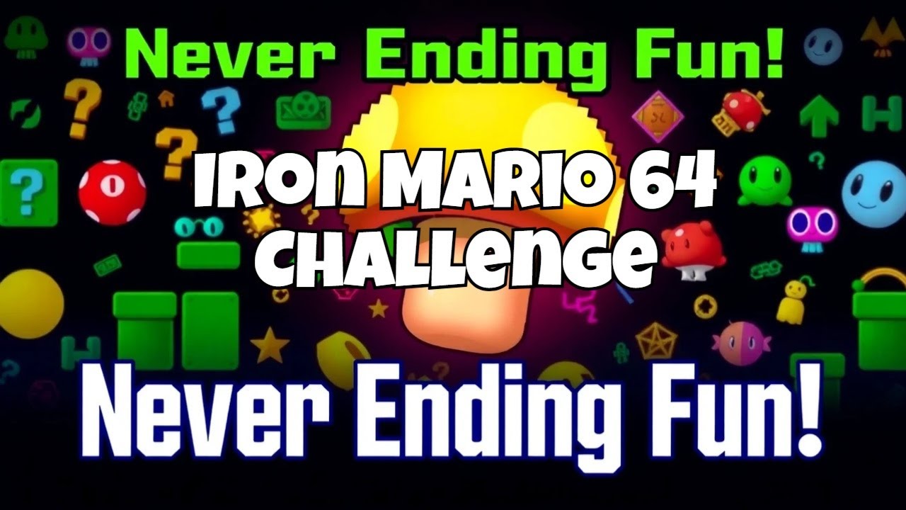 Iron MARIO Takes Over Super Mario 64!