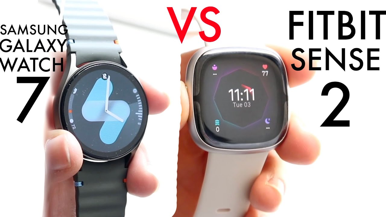 Samsung Galaxy Watch 7 Vs Fitbit Sense 2! (Comparison) (Review)