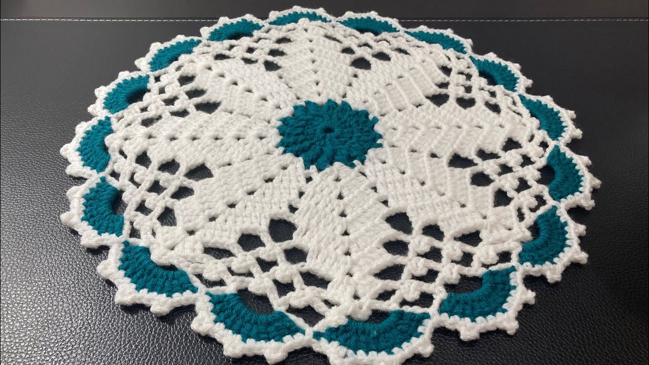 Carpeta a crochet 🧶 paso a paso