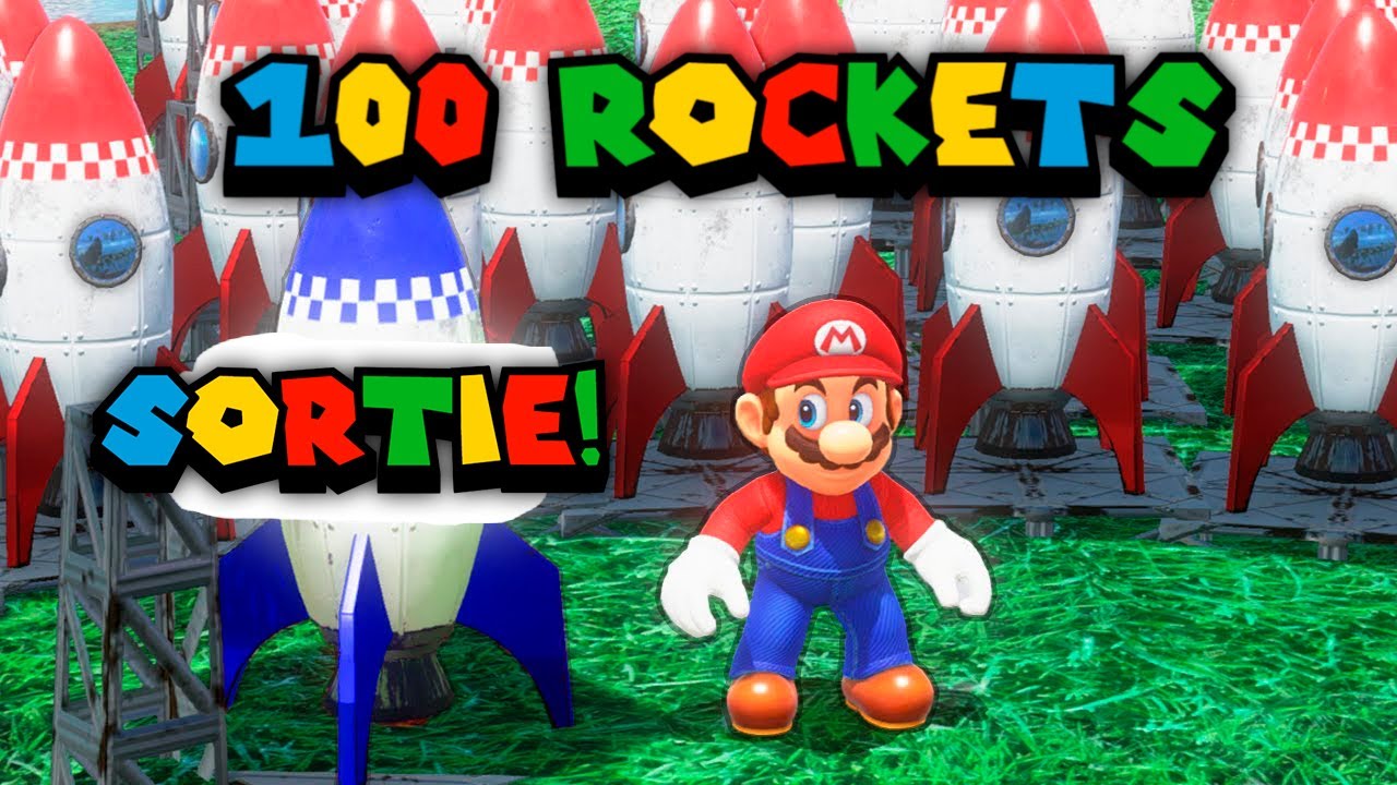 J'ai joué à TOUS les jeux Super Mario, mais je n'ai pas vu ROCKETS ! | Une seule ROCKET – Sortie !