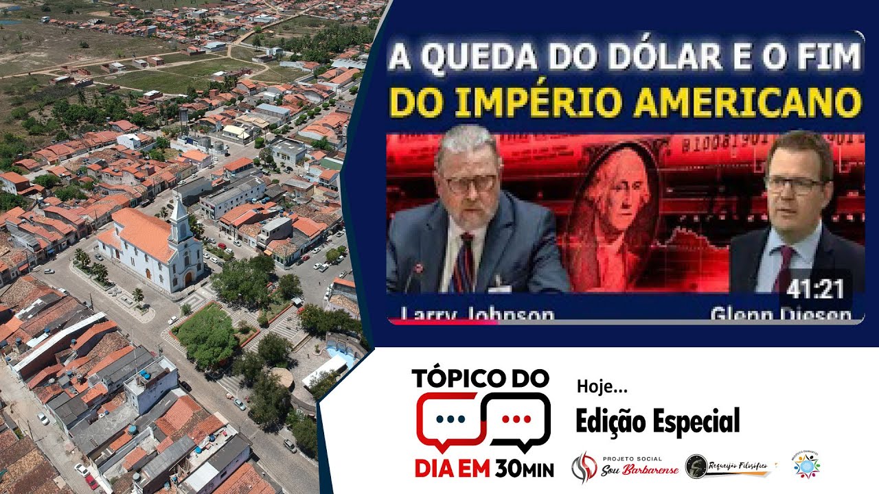 Edição Especial do Podcast Tópico em 30 minutos - O declínio do dólar e o fim do império americano