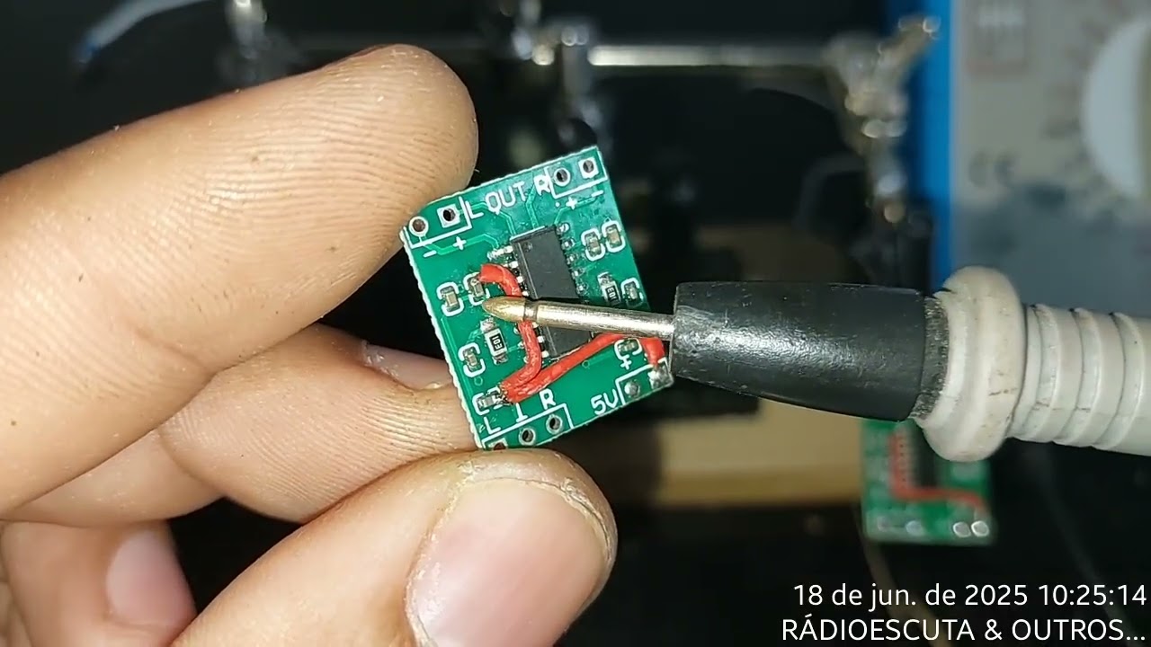 MINI AMPLIFICADOR 5V NÃO FUNCIONA, FAÇA  ISTO !!!