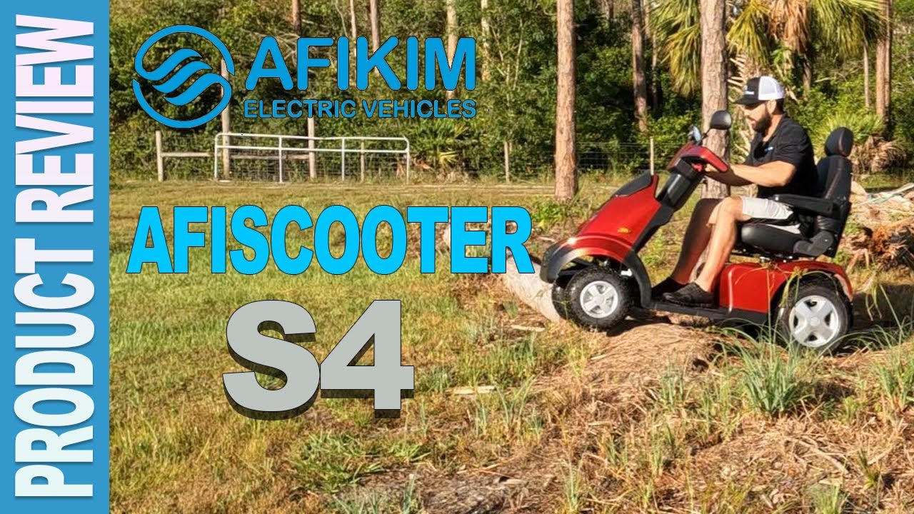 🏞️Скутер Afikim Afiscooter S4 — подробный обзор продукта [2023]