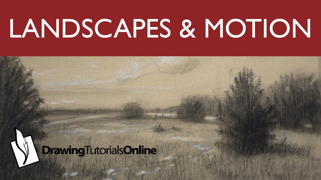 Landscape Drawing - Movement With Perspective