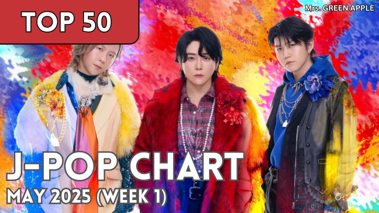[TOP 50] J-Pop Songs Chart | May 2025 (Week 1) + New Songs