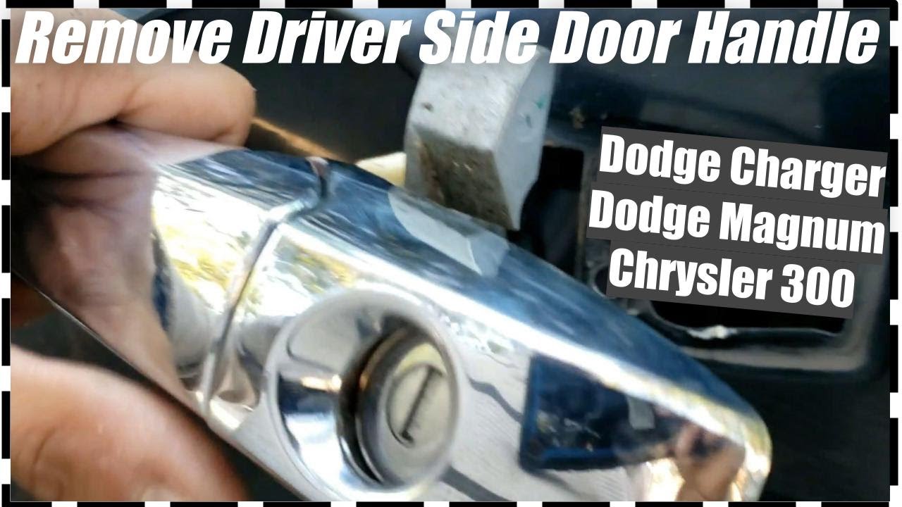 Replace Front Door Handle Driver Side on Dodge Charger, Magnum, Chrysler 300