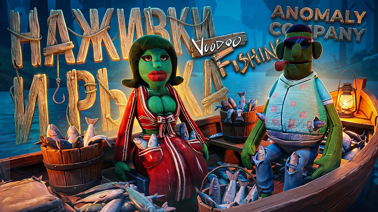 [Voodoo Fishing + Anomaly Company] НЕ ОЧЕНЬ УСПЕШНЫЕ РЫБАКИ, НО ОТЛИЧНЫЕ ДЕТЕКТИВЫ...