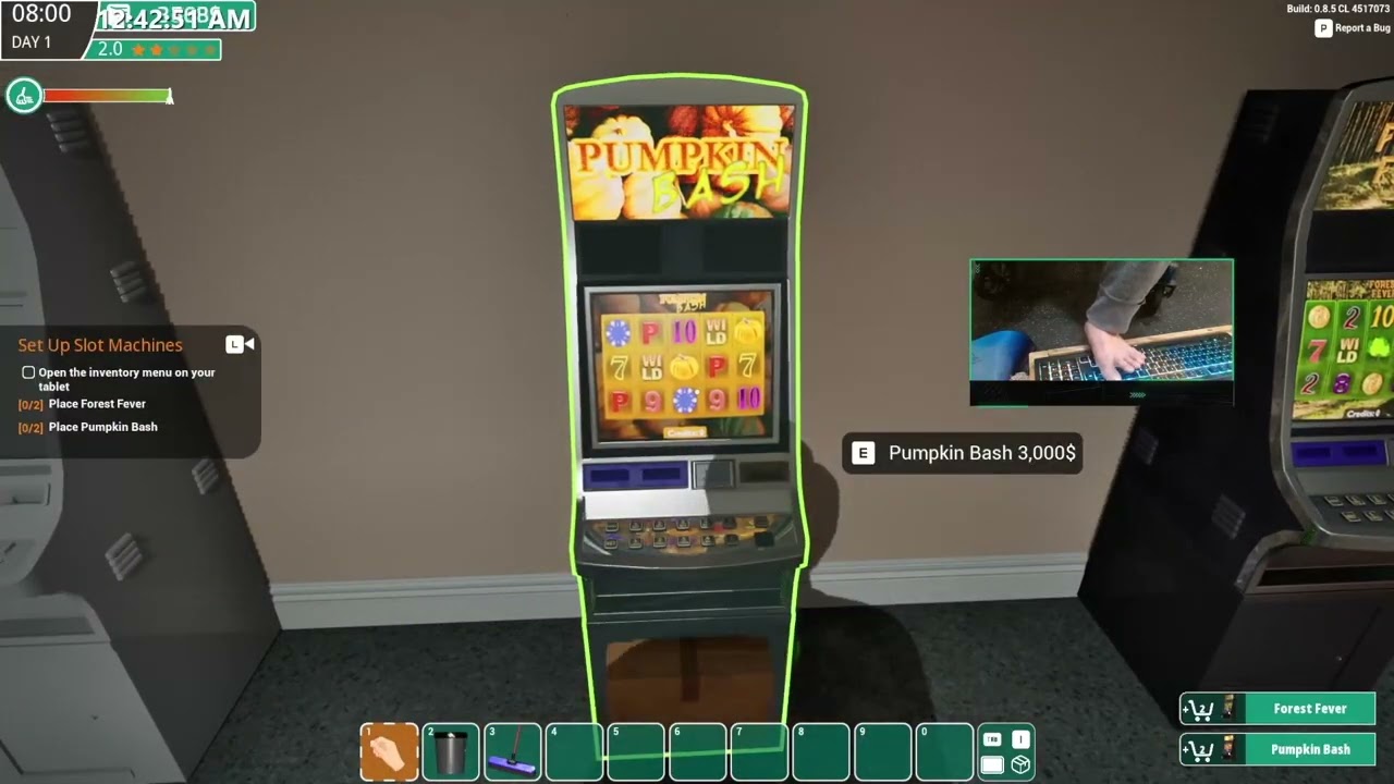 trying new casino game The House Always Wins