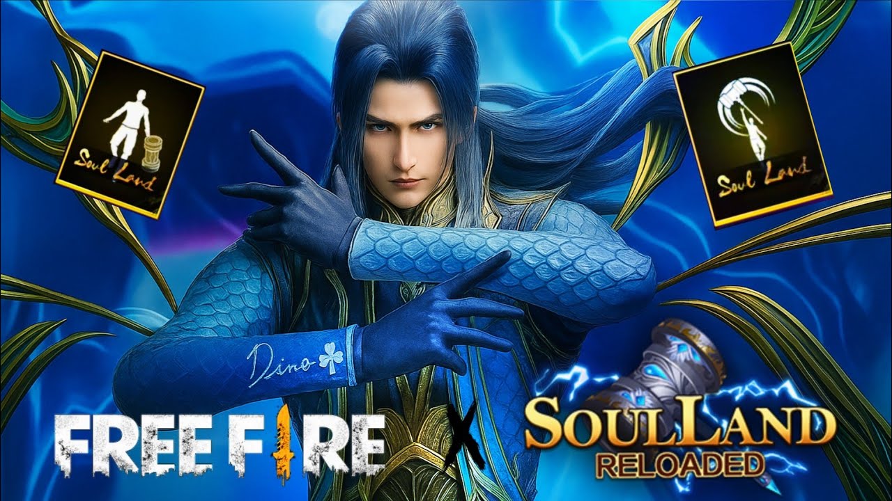 FREE FIRE x SOULLAND COLLABORATION ALL ITEM REVIEW 🔥😍