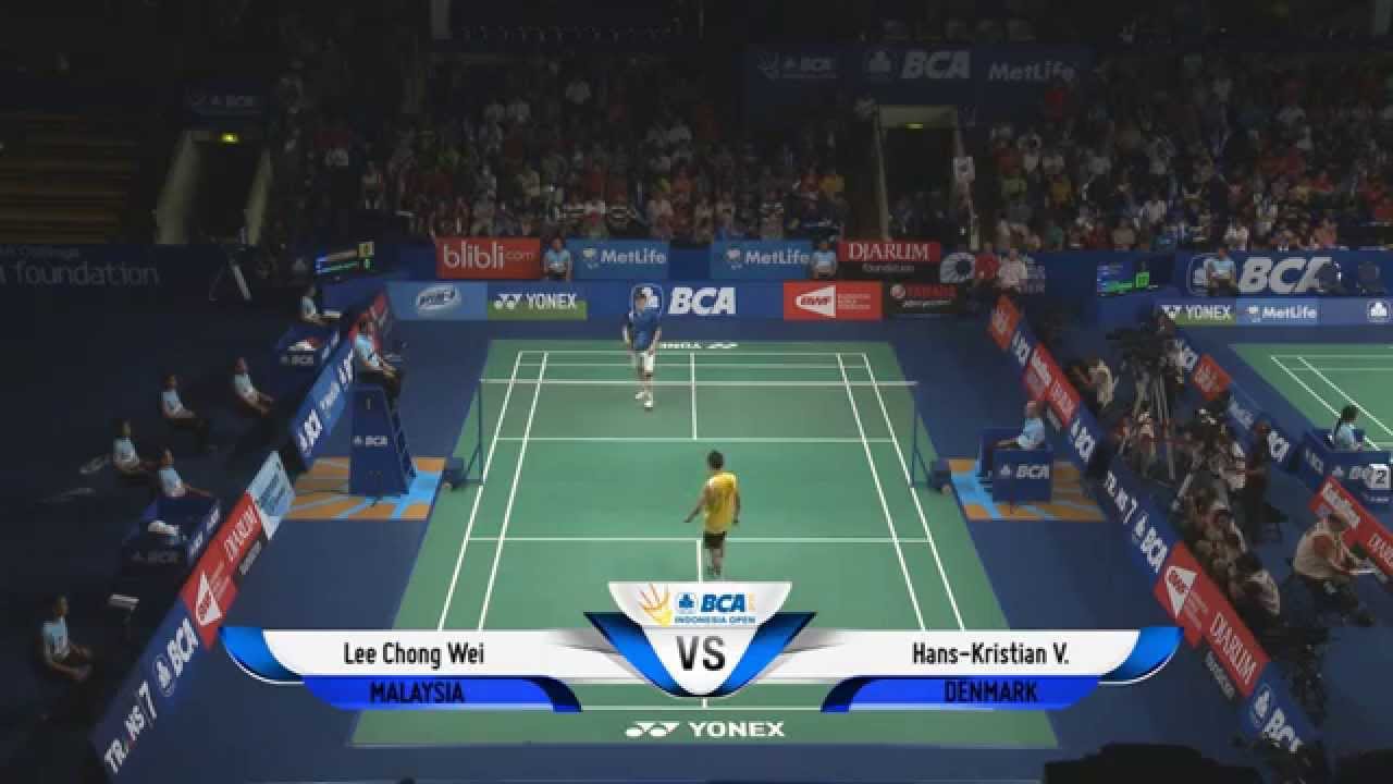 Lee Chong Wei (MAS) VS Hans-Kristian Vittinghus (DEN) - BCA Indonesia Open 2014