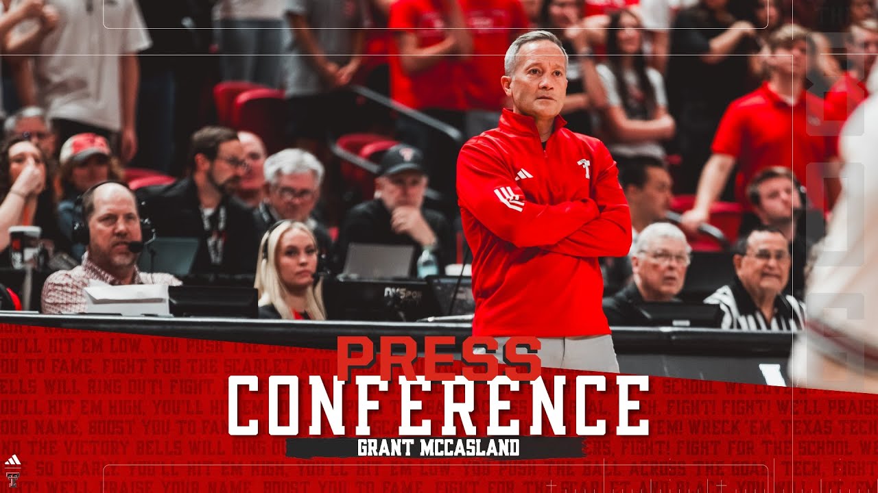 Texas Tech Basketball vs. LSU: Press Conference | Dec. 7, 2025