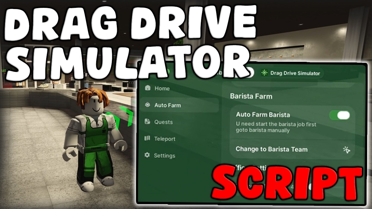 [🔥UPDATE] Roblox Drag Drive Simulator OP Script Auto Farm & Auto Work Pastebin 2026