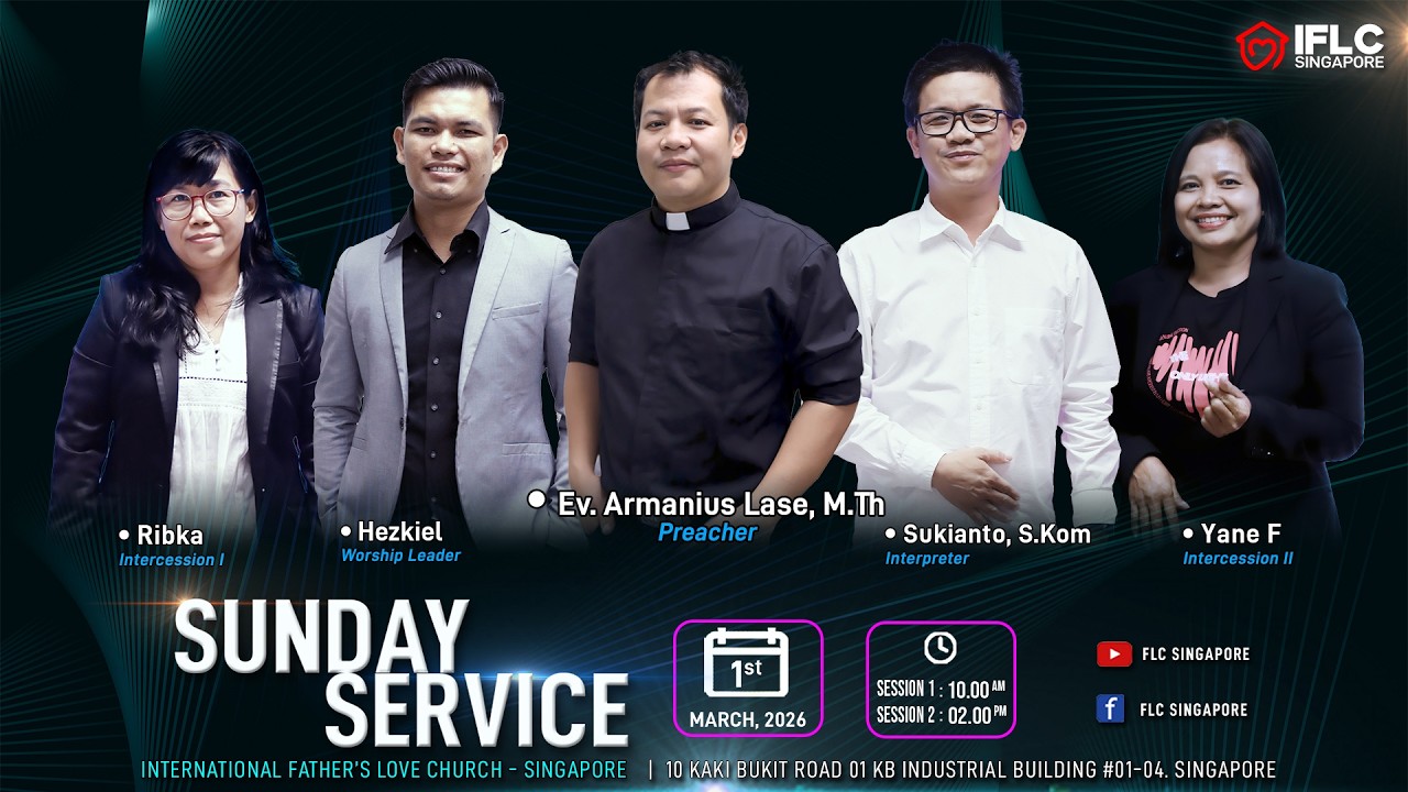 2ND SERVICE | SUNDAY MARCH 1st 2026 | EV. ARMANIUS LASE, M.TH & SUKIANTO, S.KOM | 2PM