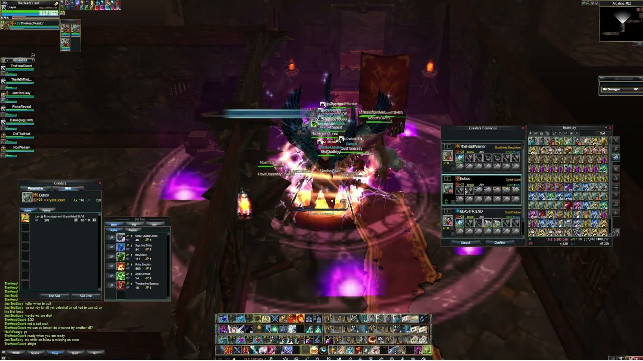 Rappelz 9.10 Alcatraz Stage 8 Duo [The Myth The Legend & +25 Medal Slayer Duo]