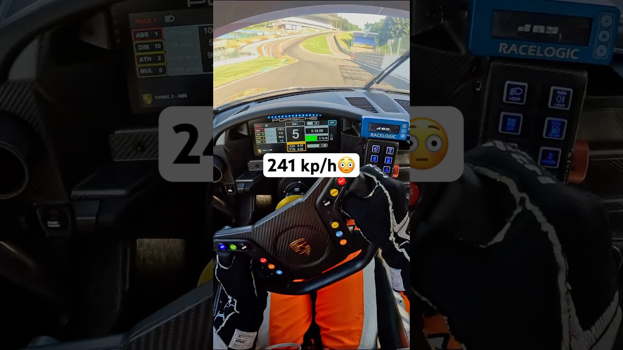 EPIC POV at Eau Rouge in Porsche 992 GT3 Cup🔥