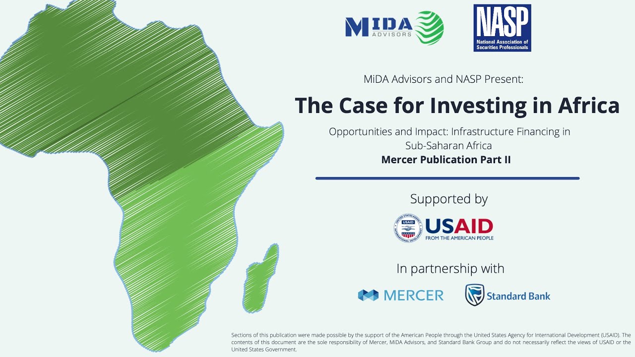 The Case for Investing in Africa &ndash; Infrastructure Financing in Sub-Saharan Africa