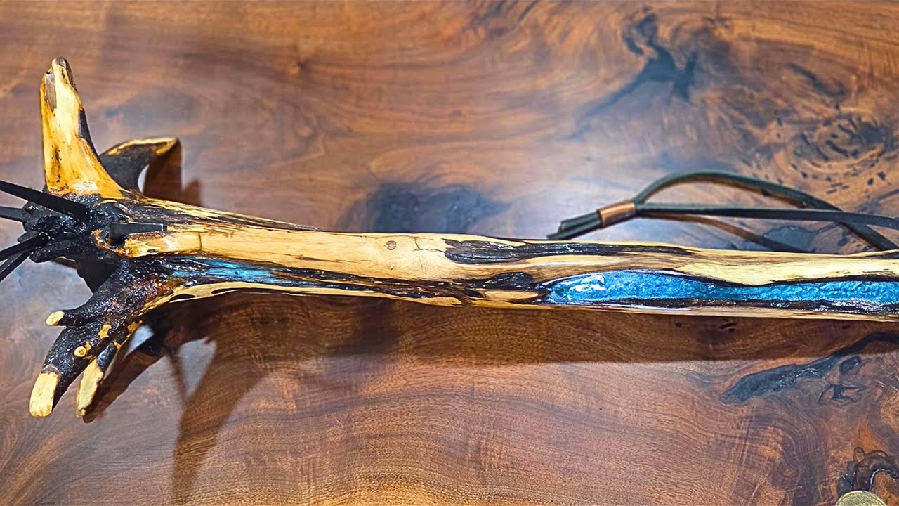 Native American Indian Penobscot War club